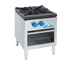 Thumbnail image #1 for Comstock-Castle CSP18 18-Inch Gas Stock Pot Range with Open Front Cabinet Base, 110,000 BTU