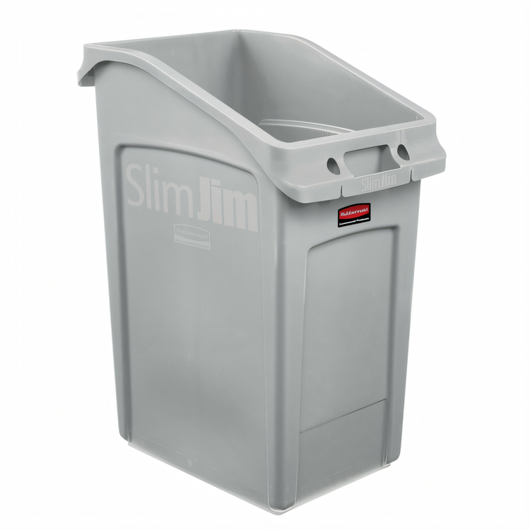 Product image #1 for Rubbermaid Commercial Slim Jim 23-Gallon Under-Counter Rectangular Trash Can