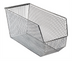 Thumbnail image #1 for Quantum Chrome Rectangular Mesh Stack & Hang Bin, 17-3/4 x 8-1/8 x 9 Inch