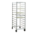 Thumbnail image #1 for New Age Full-Height Side-Loading Mobile Aluminum Tray Rack for 24 15 x 20 Trays