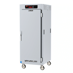 Thumbnail image #1 for Metro C5 C589-SFS-L Full-Height Heated Holding Cabinet, Solid Doors, Touchscreen, 36-Pan, Mobile Stainless Steel