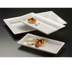Thumbnail image #1 for American Metalcraft Endurance 21-Inch Rectangular White Melamine Platter