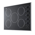 Thumbnail image #1 for Summit Commercial CR5B273B 27-Inch Built-In 5-Burner Electric Radiant Cooktop with Black Ceramic Glass Surface