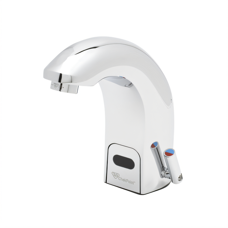 Product image #1 for T&S ChekPoint Above Deck Electronic Faucet, Single-Hole Deck Mount, 2.2 GPM Vandal-Resistant Aerator