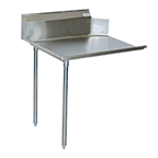 Thumbnail image #1 for Serv-Ware CDT72L-CWP 72-Inch Left Clean Dish Table, 16-Gauge 304 Stainless Steel, 11-Inch Splash