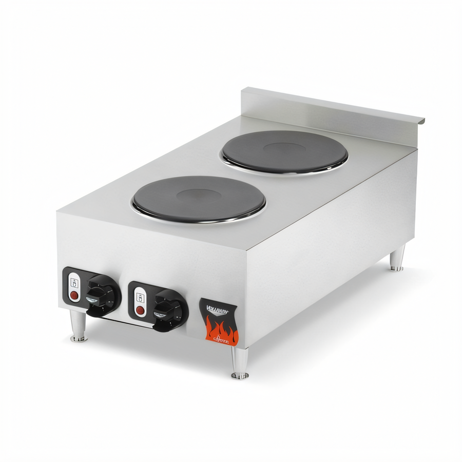 Product image #1 for Vollrath Cayenne 2-Burner Countertop Flat Top Electric Hot Plate