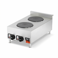 Vollrath Cayenne 2-Burner Countertop Flat Top Electric Hot Plate