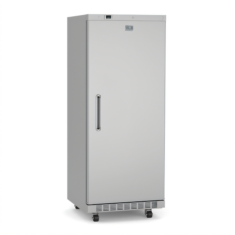 Product image #1 for Kelvinator Commercial 31-Inch One-Section 25 Cu. Ft. Reach-In Refrigerator, Bottom-Mount Self-Contained, Right-Hinged Solid Door