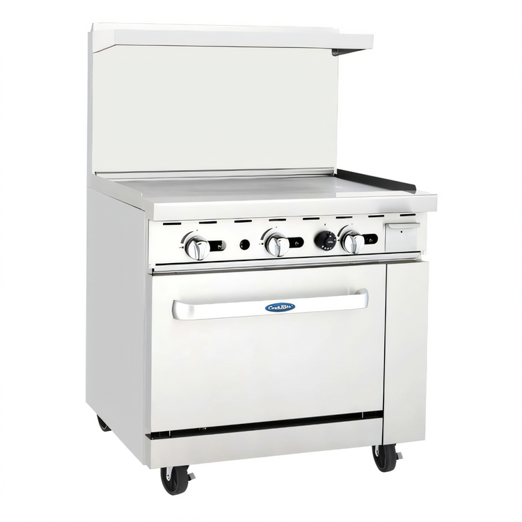 Product image #1 for CookRite 36-Inch Natural Gas Griddle Top Range with Standard Oven