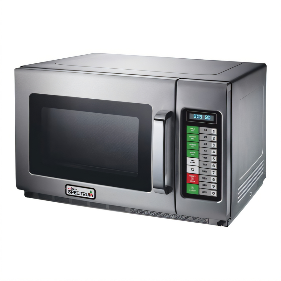 Product image #1 for Spectrum Heavy-Duty Stackable Commercial Microwave Oven, 2100W, 1.2-1.6 Cu. Ft., 208/230V