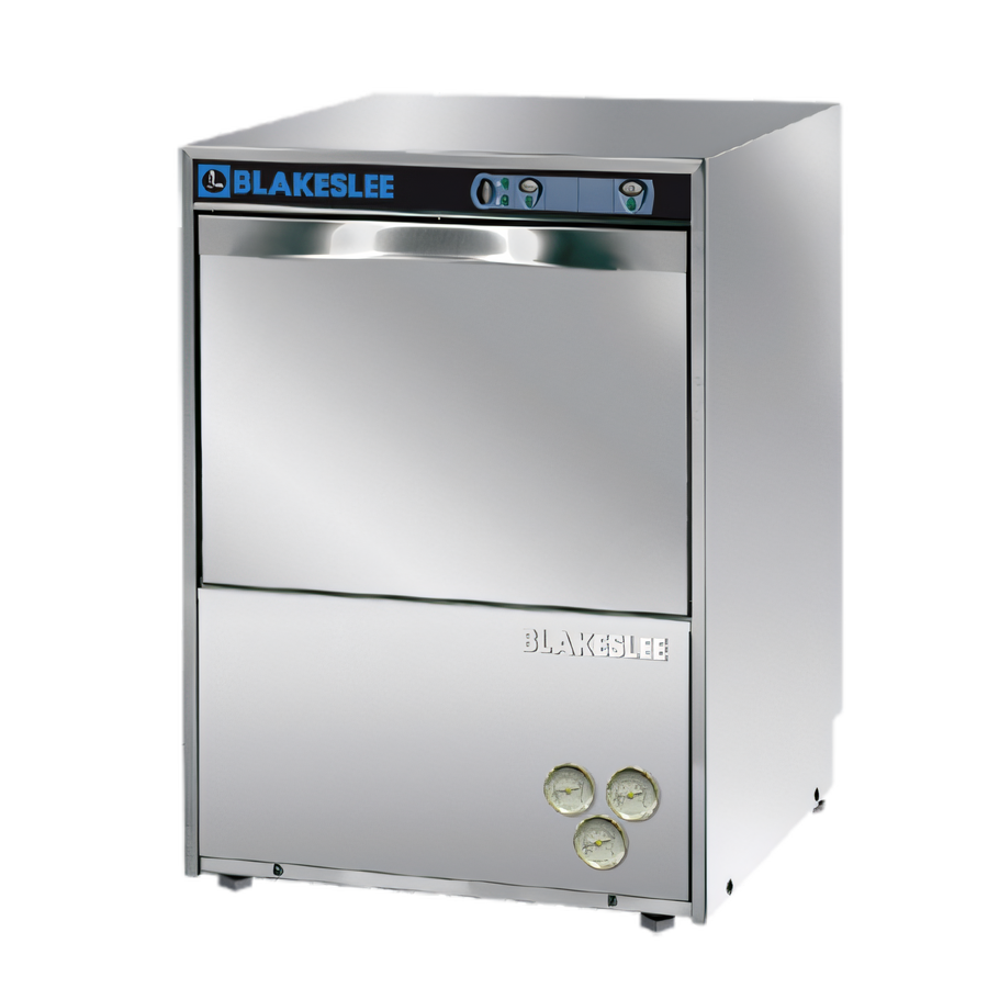 Product image #1 for Blakeslee UC-18-3 23-1/2 Inch Wide Undercounter Door-Type High-Temp Dishwasher with Booster Heater