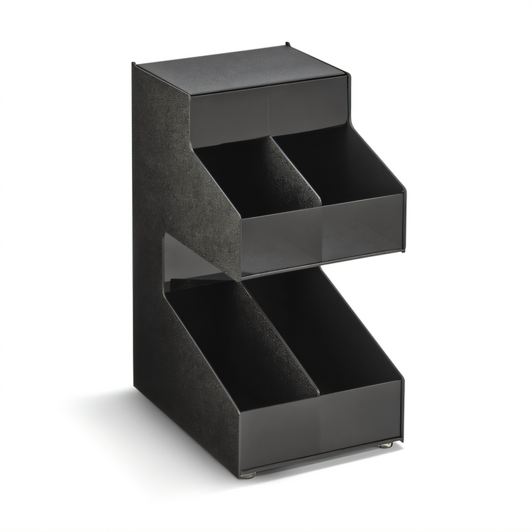 Product image #1 for Vollrath First In First Out Gravity 4-Section Condiment Holder with Flip-Up Lid