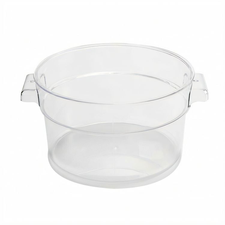 Product image #1 for 12 Quart Round Clear Polycarbonate Food Storage Container, Container Only