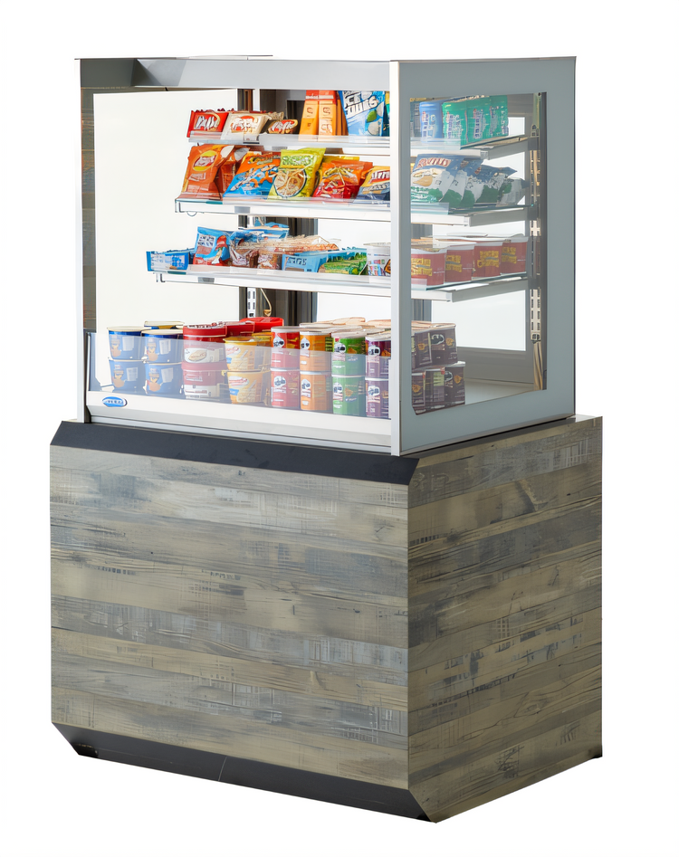 Product image #1 for Italian Glass Series 60-Inch Self-Service Countertop Pastry Display Case