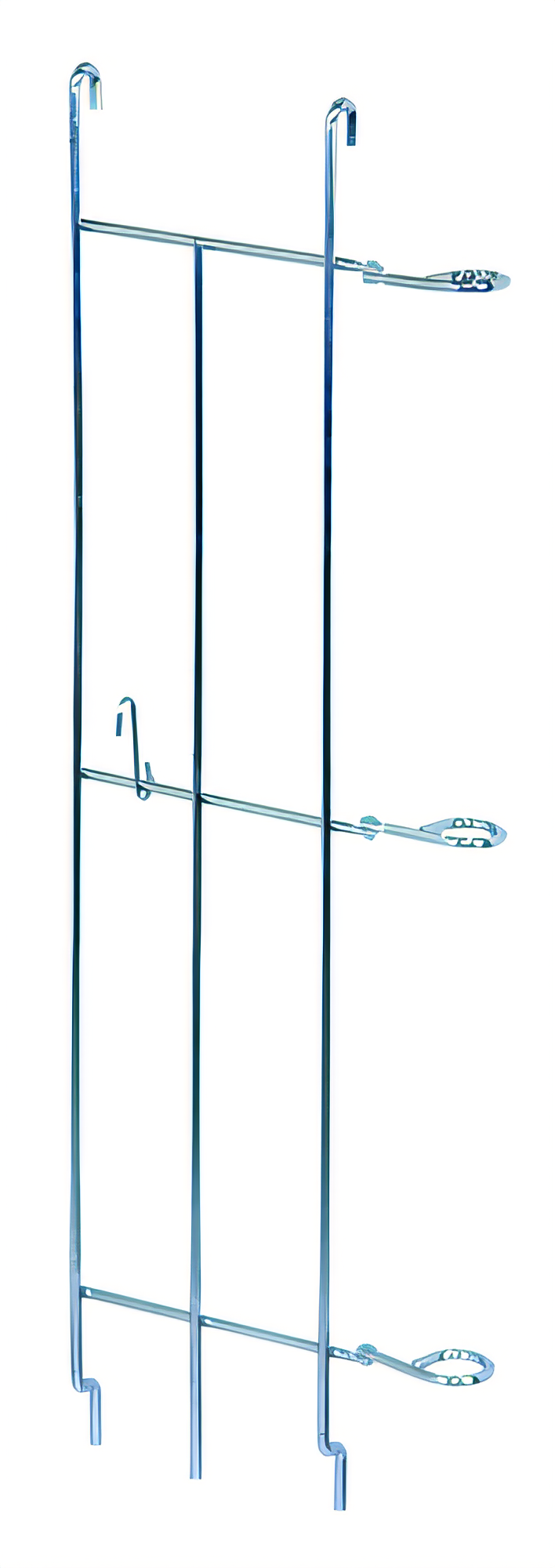 Product image #1 for Quantum 24-Inch Chrome-Plated Tray Slide Set, 10-Tray Capacity