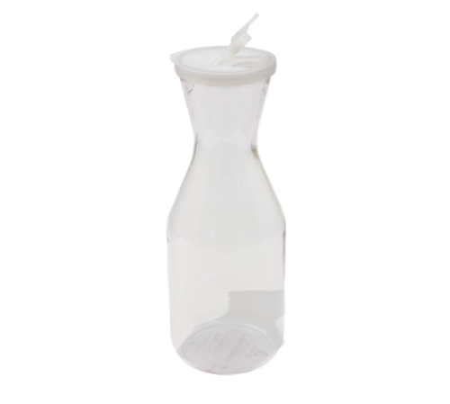 Product image #1 for 0.75 Liter Clear Polycarbonate Decanter with Lid