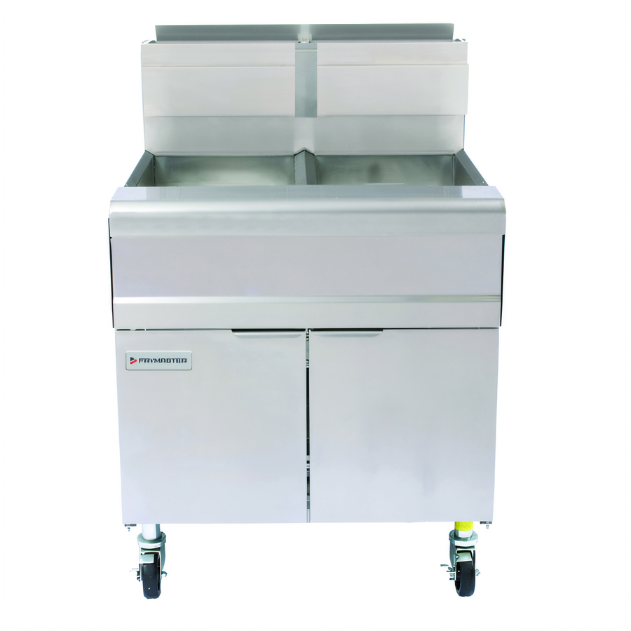 Product image #1 for Frymaster MJ Performance MJ240 Floor Model Gas Fryer, 2 x 40 lb Open Frypots