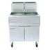 Thumbnail image #1 for Frymaster MJ Performance MJ240 Floor Model Gas Fryer, 2 x 40 lb Open Frypots