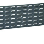 Thumbnail image #1 for Quantum QBR-2721 Louvered Steel Bench Rack, 27-3/4 x 8 x 21 Inches, Gray Enamel Finish