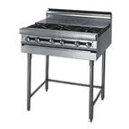 Thumbnail image #1 for Jade Range (Middleby) Titan JMRH-12 72-Inch Heavy-Duty Modular Gas Range with 12 Open Burners, Stainless Steel