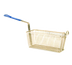 Thumbnail image #1 for Crestware 13-1/4 Inch Rectangular Nickel-Plated Steel Fryer Basket with Front Hook