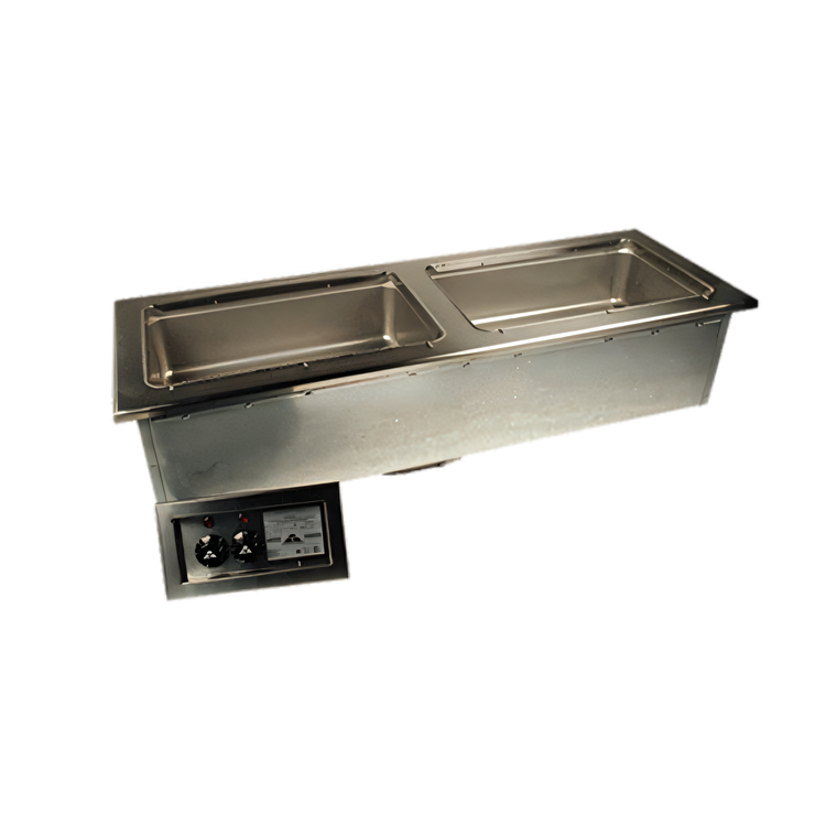 Product image #1 for Advance Tabco Slimline Drop-In 4-Well Sealed Electric Hot Food Well, 208/240V