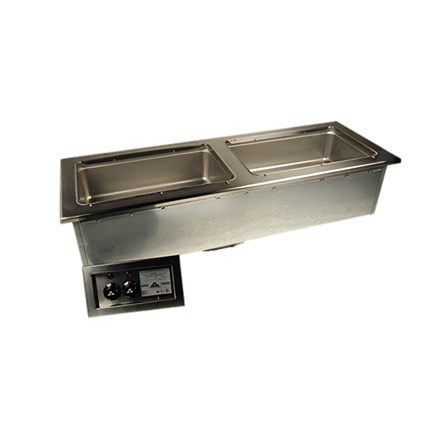 Product image #1 for Advance Tabco Slimline Drop-In 4-Well Sealed Electric Hot Food Well, 208/240V