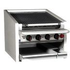 Thumbnail image #1 for Magikitch'n (Middleby) CM-RMB-660CR 60-Inch Countertop Gas Radiant Charbroiler with Manual Controls and Round Rod Grate