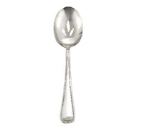 Admiral Craft Equipment Corp. PL-PTS/10/B Plaza Slotted Spoon Case of 25