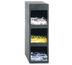 Thumbnail image #1 for AcryFab Vertical Three-Pocket Countertop Condiment Dispenser Cabinet