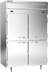Thumbnail image #1 for Beverage Air P-Series Dual-Temperature 2-Section Reach-In Refrigerator/Freezer with 4 Lockable Half Doors, 42.02 Cubic Feet