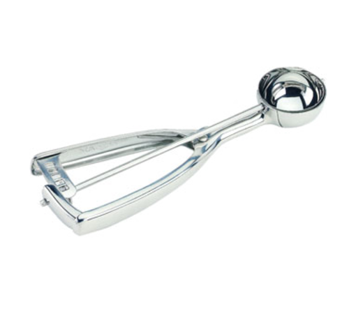 Product image #1 for Crestware #60 Ambidextrous Squeeze Handle Ice Cream Disher, 18/8 Stainless Steel