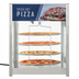 Thumbnail image #1 for KoolMore KM-HPD4-18 Floor Model Self-Service Heated Hot Food Display Case with Humidity Control, 4 Shelves, Stainless Steel