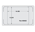 Thumbnail image #1 for Miramar Single Size Stainless Steel Food Pan Template for Miramar Cookware