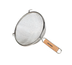 Thumbnail image #1 for Crestware 10-1/4 Inch Fine Single Mesh Strainer with Wood Handle