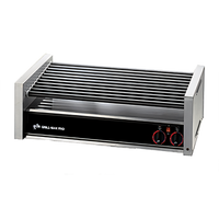 Grill-Max 50 Hot Dog Countertop Roller Grill with Duratec Non-Stick Rollers and Analog Controls