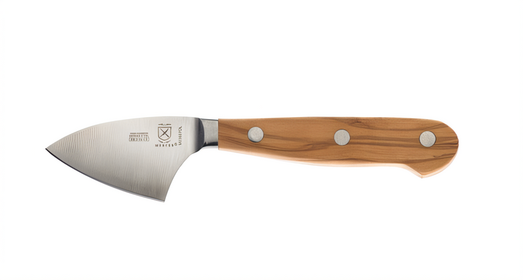 Product image #1 for Mercer Culinary Renaissance 2 3/4 Inch Parmesan Cheese Knife with Olive Wood Handle