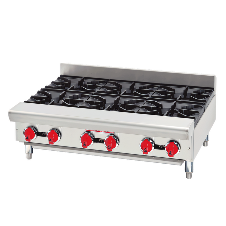 Product image #1 for American Range 60-Inch Countertop Gas Hot Plate with 10 Open Burners