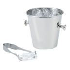 Thumbnail image #1 for Vollrath 46621 Ice Bucket, 1.6 qt, 304 Stainless Steel, Mirror-Finish Exterior, Satin Interior