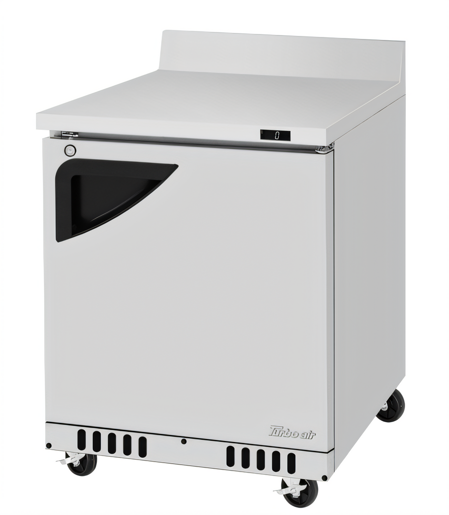 Product image #1 for Turbo Air Super Deluxe 27-1/2-Inch Front Breathing Worktop Freezer, Single Section, 6.5 Cu. Ft., Solid Door