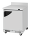 Thumbnail image #1 for Turbo Air Super Deluxe 27-1/2-Inch Front Breathing Worktop Freezer, Single Section, 6.5 Cu. Ft., Solid Door