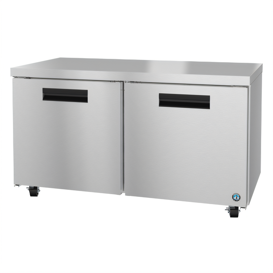 Product image #1 for Hoshizaki Steelheart Two-Section Undercounter Refrigerator, Reach-In, 60-Inch, 17.55 Cu. Ft.