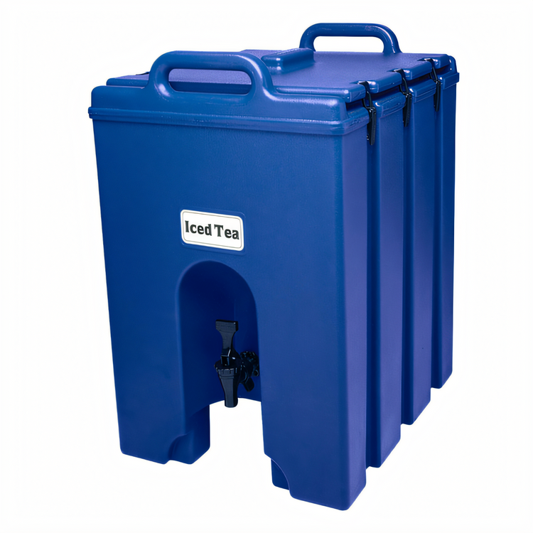 Product image #2 for Cambro Camtainer 11.75-Gallon Insulated Beverage Carrier, Navy Blue