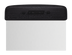 Thumbnail image #1 for Sani-Safe 6 x 3 Inch Stainless Steel Dough Cutter/Scraper with Black Textured Polypropylene Handle