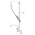 Thumbnail image #1 for T&S Brass EasyInstall Deck Mount Pre-Rinse Unit with Add-On Faucet and 12-Inch Swing Spout