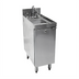 Thumbnail image #1 for CHOICE 12-Inch Wide Stainless Steel Open Front Underbar Sink Cabinet with Chemical Storage and Gooseneck Faucet
