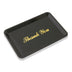Thumbnail image #1 for Crestware 4 x 6 Inch Black Rectangular Plastic Tip Tray