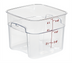 Thumbnail image #1 for Cambro 6SFSPROCW135 CamSquare® Commercial Food Storage Containers Case of 6