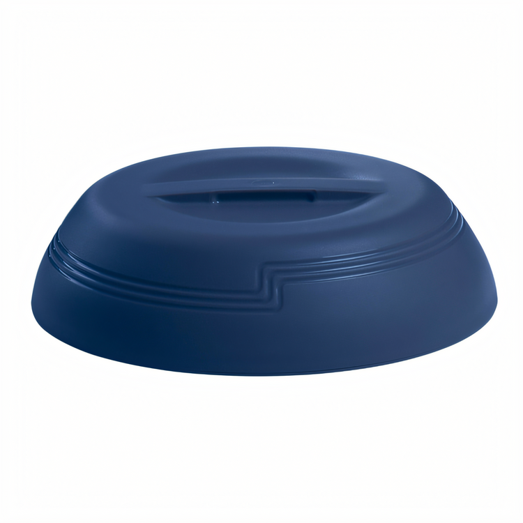 Product image #2 for Cambro Shoreline Low Profile Insulated Dome Cover for 9-Inch Plate, Navy Blue