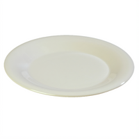 Sierrus™ 10-1/2-Inch Wide Rim Melamine Dinner Plate, Bone
